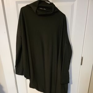 Zanzea asymmetrical long top